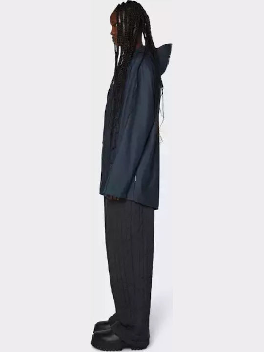Jacket Waterproof and Windproof Navy Blue
