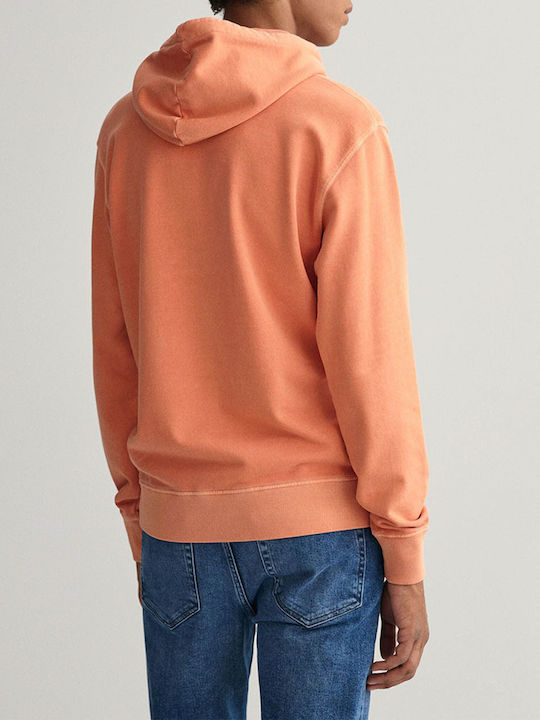 Gant Men's Sweatshirt with Hood Orange