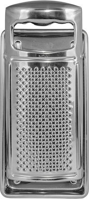 Eppicotispai Inox Cheese Grater with Container Silver