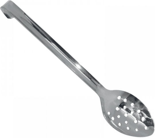 GTSA Rieche Servierlöffel Ragu Sieb Rostfreier Stahl Silber 35cm