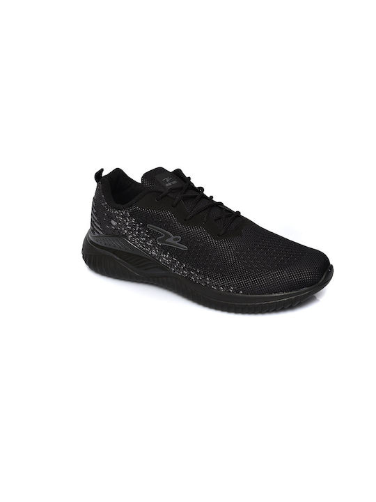 Two toned sneakers Adrun Black SMALL PATTERN ALL DAY, CASUAL, SPORT