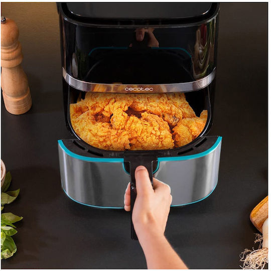 Cecotec Cecofry Full Inox Pro 5500 Еър Фрайър 5.5лт Сребрист