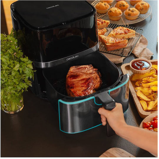 Cecotec Cecofry Full Inox Pro 5500 Еър Фрайър 5.5лт Сребрист