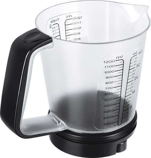 Adler Zughi Digitală De Bucătărie Cu Cană Gradată Până La 5kg Neagră