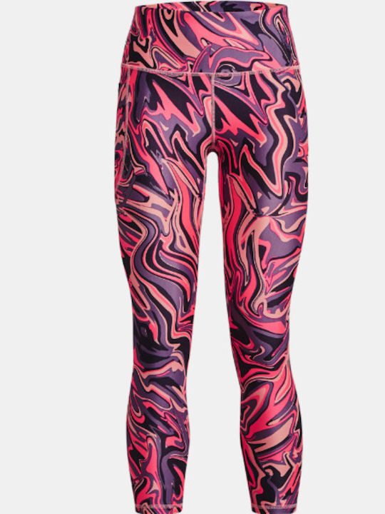 Heat Gear Training Women's Long Firming High Waist Leggings Posh Pink / Tux Purple