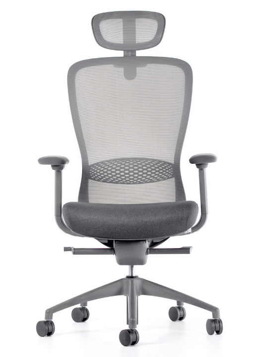 ErgoAction ErgoAction Action Chair VX Bürostuhl mit Einstellbaren Armen Grau / Gelb