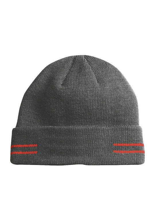 Beanie Männer Beanie Gestrickt in Gray Farbe
