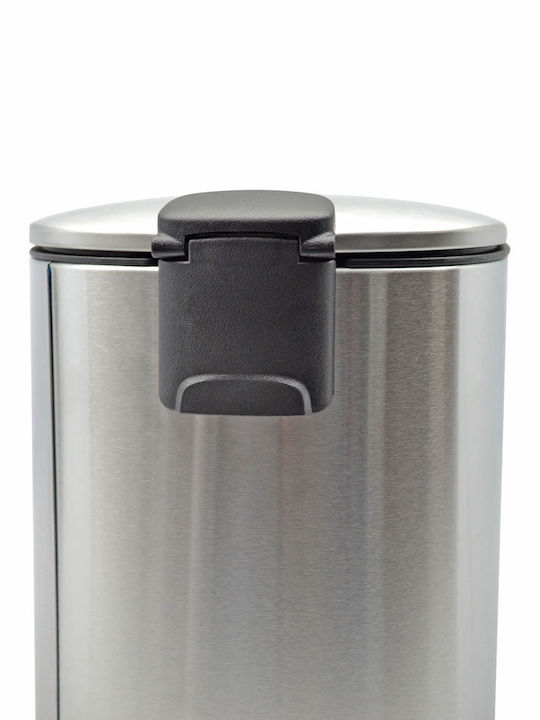 Ankor Inox Perie de toaletă Închidere lentă 5lt Argintiu