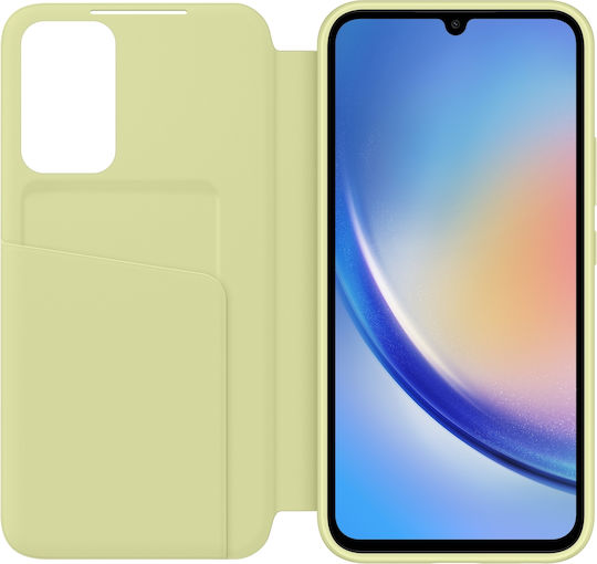 Samsung Smart View Wallet Lime (Galaxy A34)