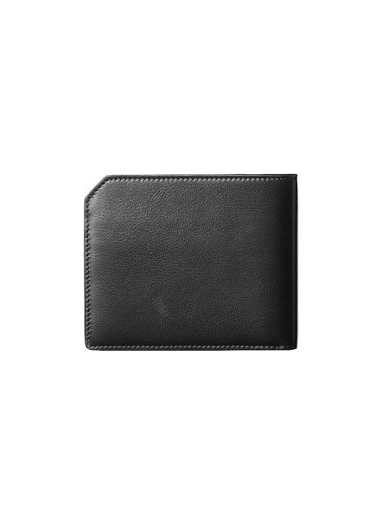 Mont Blanc Men's Leather Wallet Black