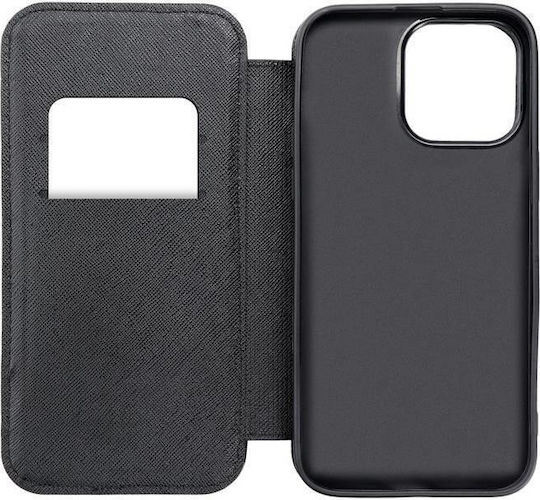Puffer Book Δερματίνης Μαύρο (Galaxy S23)