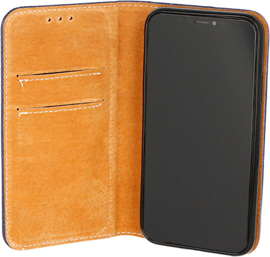 NetOne Italian Leather Книга Изкуствена кожа Черен (Xiaomi Mi Note 10 / Mi Note 10 Pro)