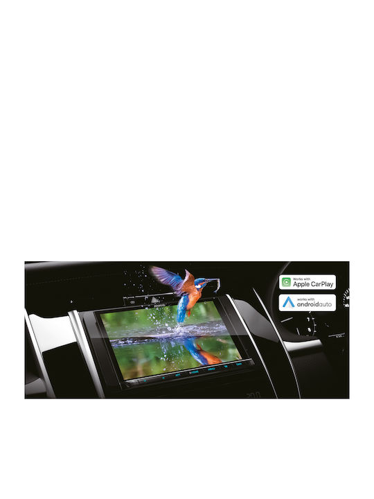 Kenwood Sistem Audio Auto (Bluetooth/USB/WiFi/GPS/Apple-Carplay/Android-Auto) cu Ecran Tactil 7"