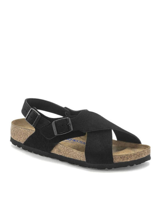 Tulum Γυναικεία Σανδάλια Μαύρα Narrow Fit