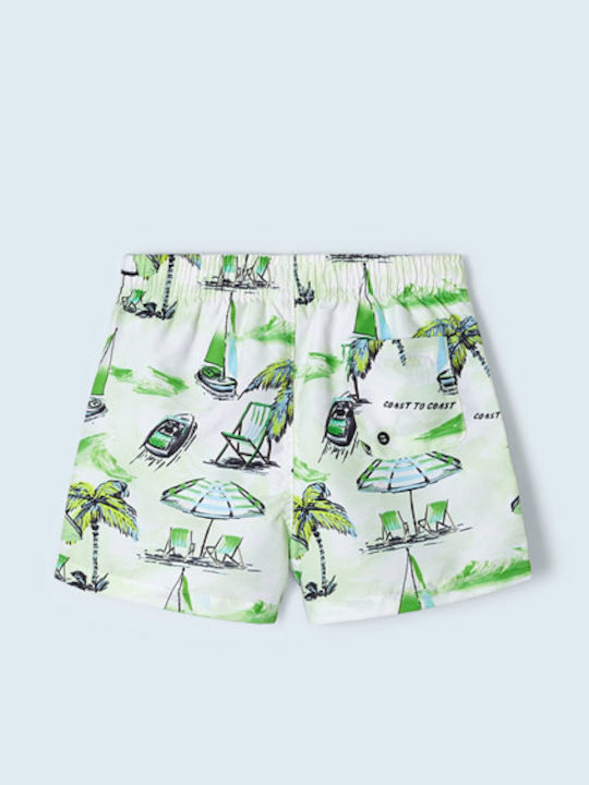 Mayoral Kids Swimwear Swim Shorts Green