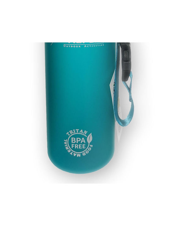 Alpin Wasserflasche Kunststoff 500ml Blau