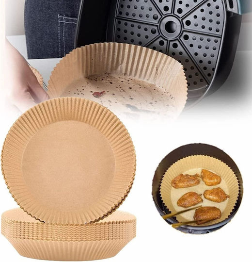 Αντικολλητικά Χαρτιά για Air Fryer 16x16εκ. 50τμχ