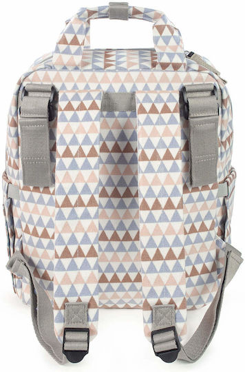 Walking Mum Walking Mum Backpack Diaper Bag Oliver Multicolour 28x12x37cm