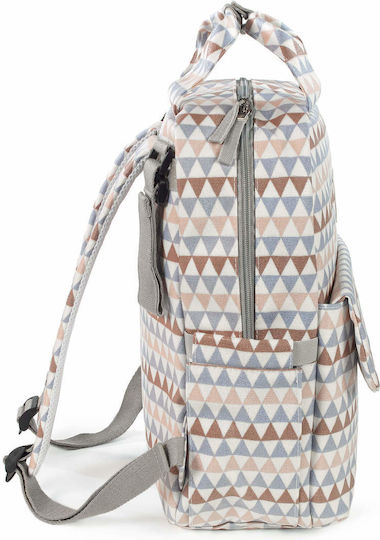 Walking Mum Walking Mum Backpack Diaper Bag Oliver Multicolour 28x12x37cm