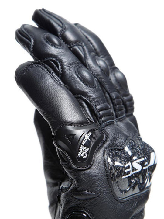 Dainese Carbon 4 Long Men's Motorcycle Gloves Leather All Seasons Black/Black