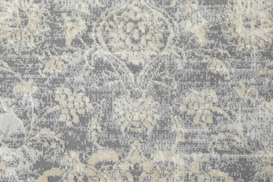 Ezzo Venice 6632ACD Rug Rectangular Grey Beige
