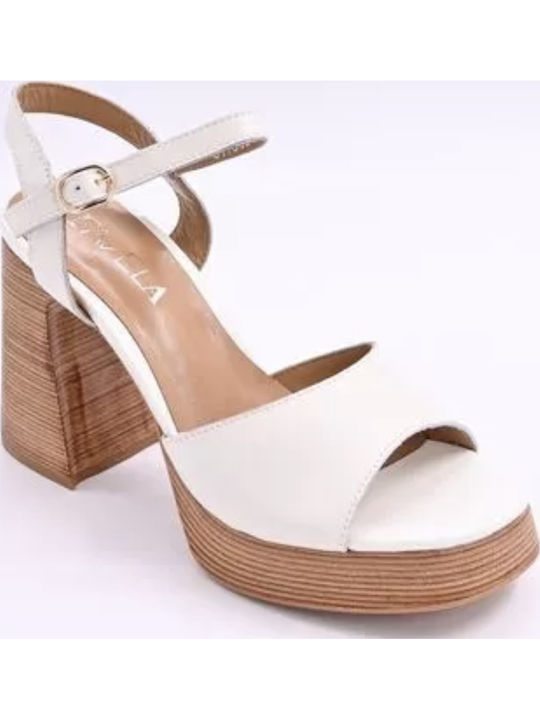 Favela 0116001247 Leder Sandalen Gray