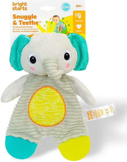 Bright Starts Babytuch Kuscheltuch Elefant Gray