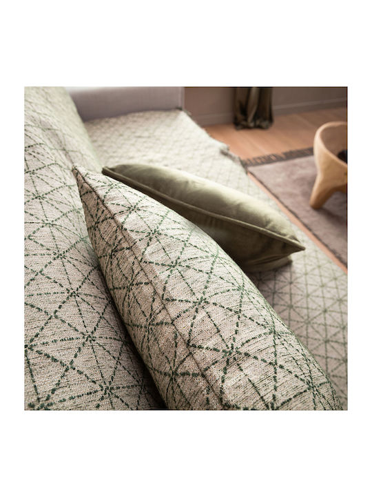 Gofis Home Asteroid Patură Canapea 2 Locuri 180x250cm Verde Pin 944/30