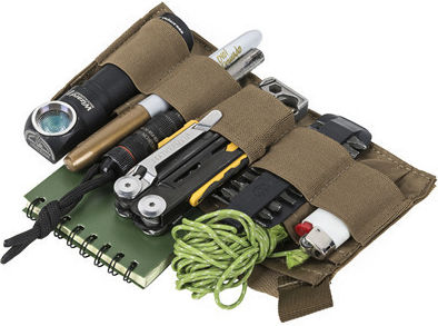 Helikon Tex Βandicoot Waist Pack Cordura Military Pouch Waist made of Cordura Black 2.7lt