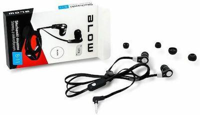 Blow B-11 In-ear Handsfree με Βύσμα 3.5mm Μαύρο