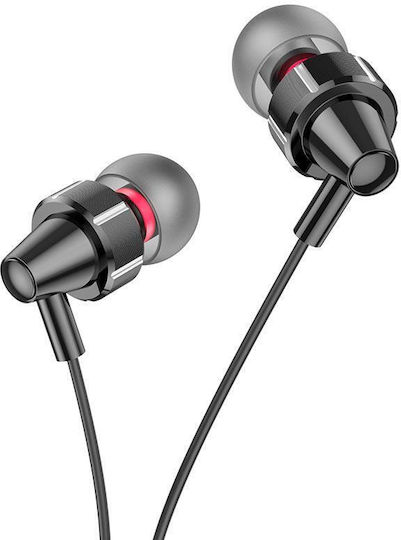 Hoco M90 In-ear Handsfree με Βύσμα 3.5mm Μαύρο