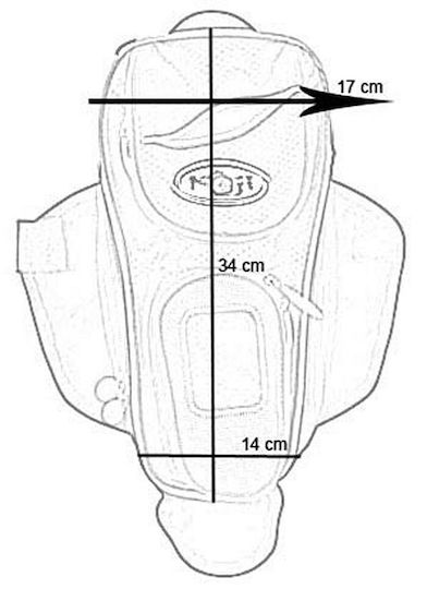 Moto Discovery City Motorrad Tanktasche Magnetisch 5Es