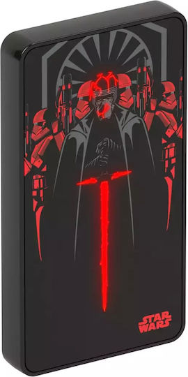 Tribe Power Bank 6000mAh με 2 Θύρες USB-A Kylo Ren Lumina