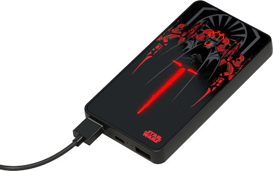 Tribe Power Bank 6000mAh με 2 Θύρες USB-A Kylo Ren Lumina