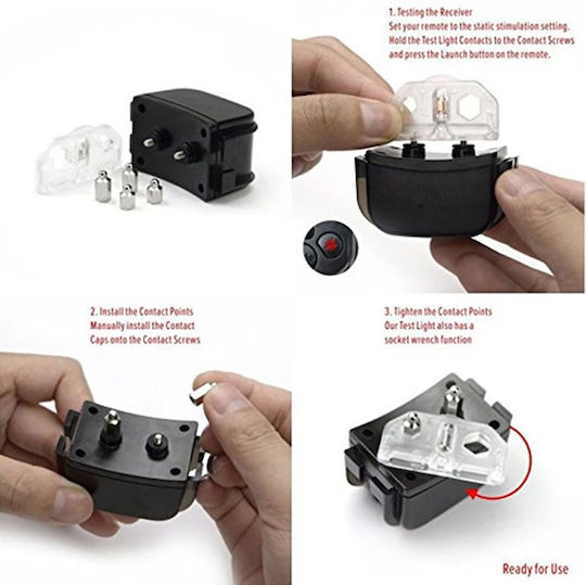Factory Dog Training Shock Collar Rechargeable Waterproof 998D with Range 300m
