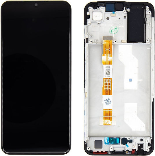 Vivo Екран със Сензорен Механизъм и Рамка за Vivo Y33s 5G (Черен)