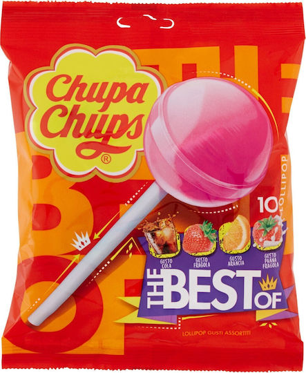 Chupa Chups 10 Lollipops Best of 12gr