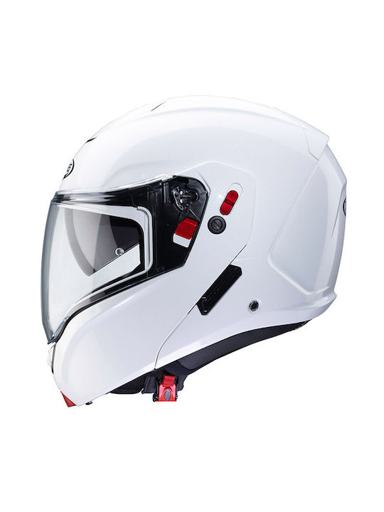 Caberg Horus-X White Мотоциклетна Каска Обръщаем ECE 22.06 с Pinlock и Sunvisor