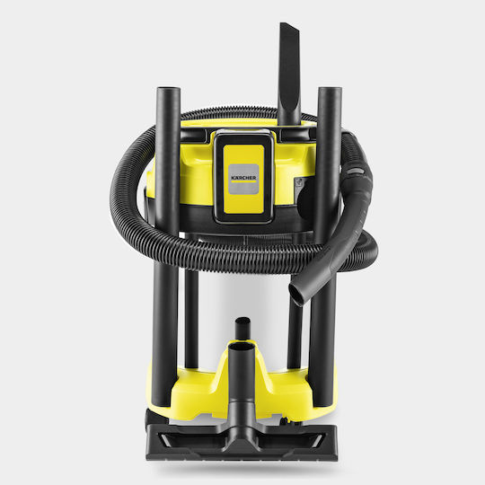 Karcher WD 3-18 S Vacuum Wet / Dry 225W with Plastic Bin 17lt