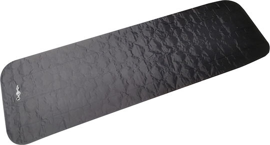 Gonflabil Single Substrat Camping 190x60cm Grosime 6cm în culoarea Negru