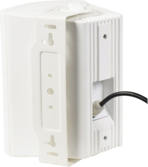Adastra BP4A-W Αυτοενισχυόμενο Επιτοίχιο Ηχείο 12W (Τεμάχιο) 15x15x19.5εκ. Λευκό