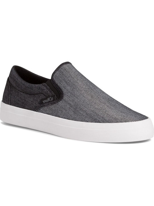 S.Oliver Material Slip-on-uri pentru bărbați Albastru