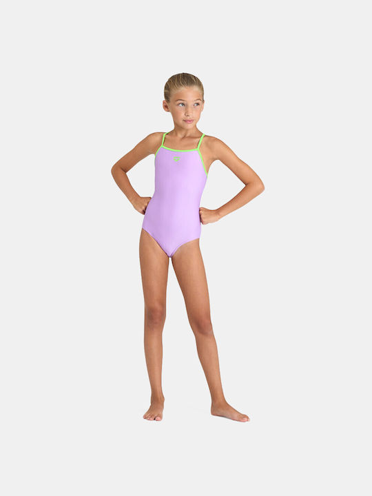 Arena Kids Swimwear One-Piece Lilac