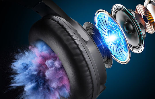 OneOdio Studio HiFi Ενσύρματα Over Ear Ακουστικά Μαύρα