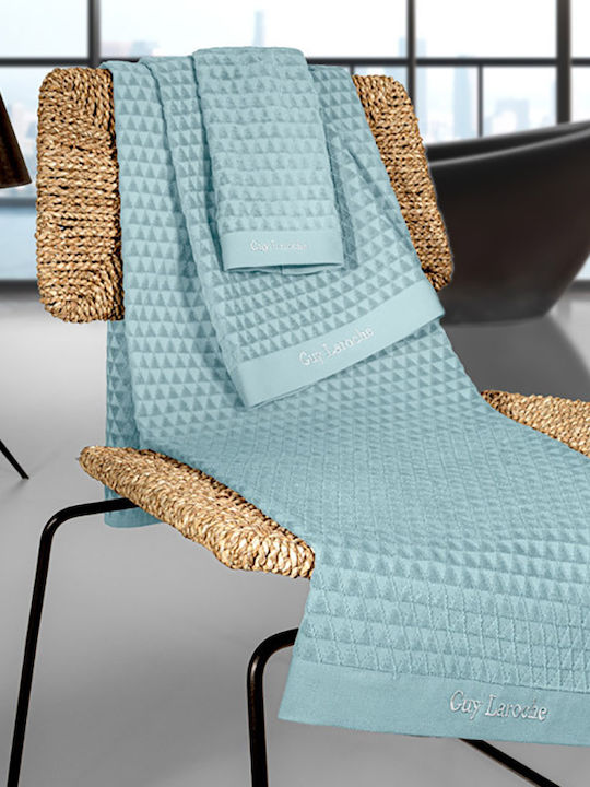 Guy Laroche Bath Towel Set 3pcs Tokyo Aqua Weight 500gr/m²