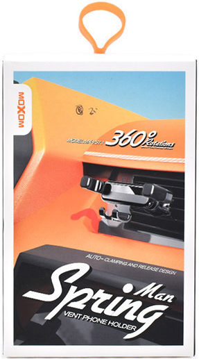 Moxom Car Mobile Mount with Adjustable Hooks Black