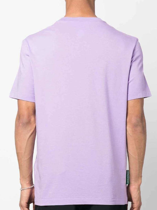 Dsquared2 T-shirt Lavender Purple