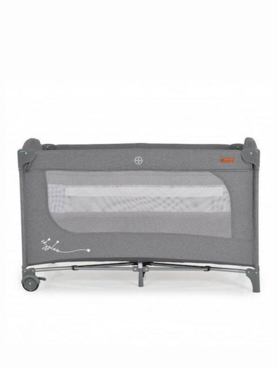 Cangaroo Skyglow Playpen 2 Levels with Mattress Pink 125x62cm