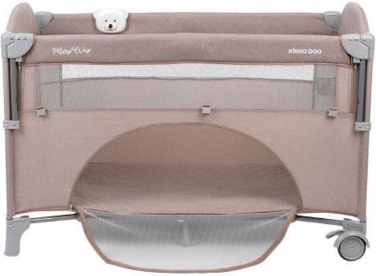 Kikka Boo Milky Way 2023 Playpen 2 Levels with Mattress Gray 125x65cm