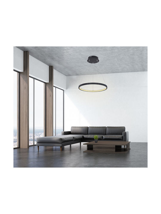 Globo Lighting Pendant Light LED Black